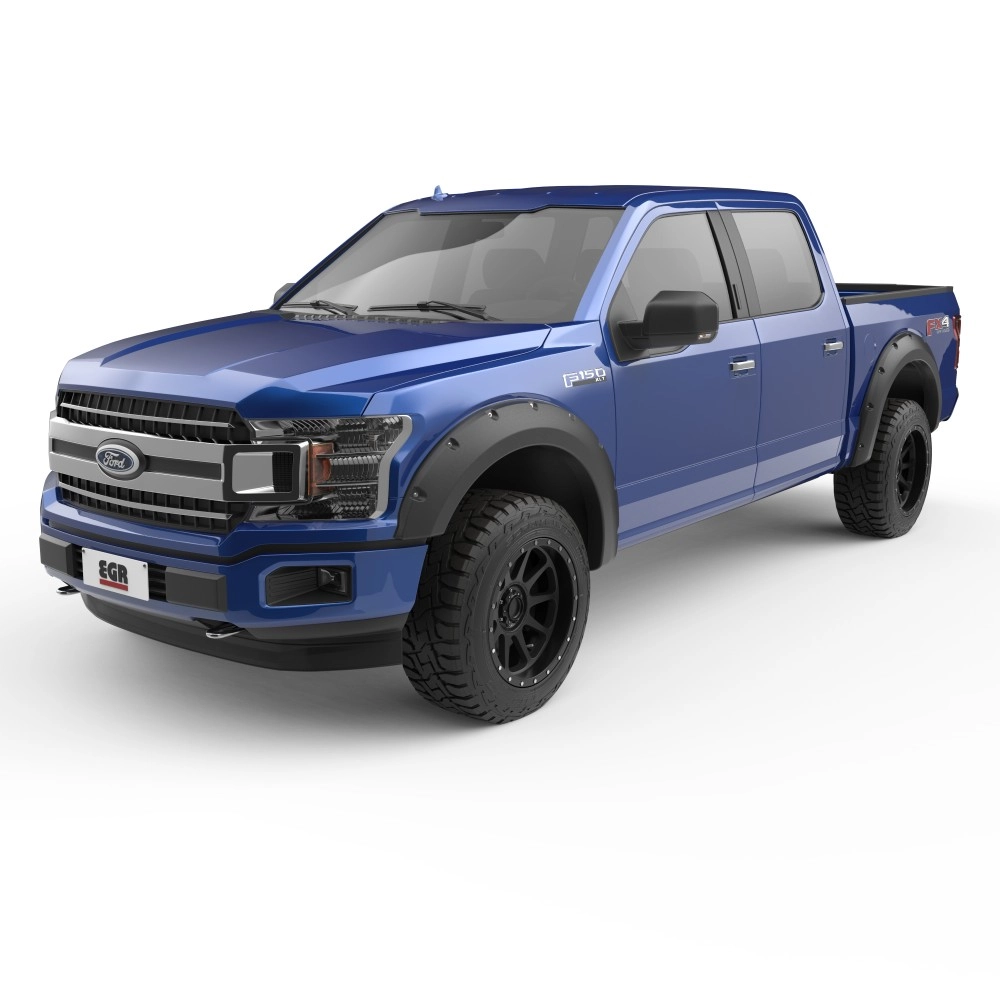 EGR BLF1004 - Baseline Bolt-On Look Fender Flare Set For 18-20 Ford F-150
