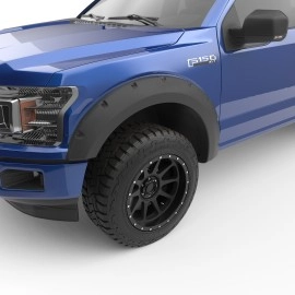 EGR BLF1004 - Baseline Bolt-On Look Fender Flare Set For 18-20 Ford F-150