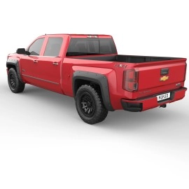 EGR BLF1009 - Baseline Bolt-On Look Fender Flare Set For 14-18 Silverado 1500|15-19 Silverado 2500 / 3500 HD