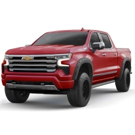 EGR BLF1041 - Baseline Bolt-On Look Fender Flare Set For 23-25 Chevy Silverado 1500