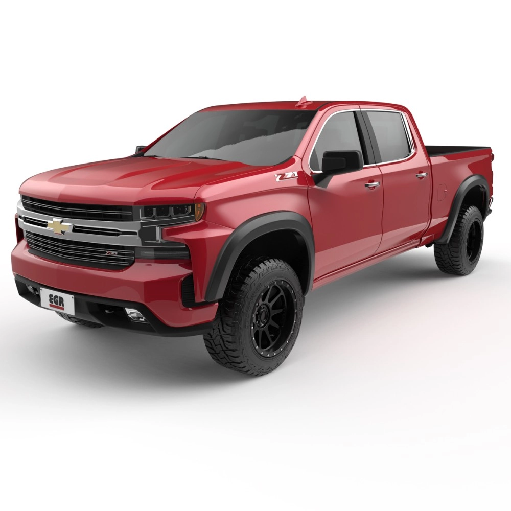 EGR BLF2002 - Baseline Standard Look Fender Flare Set For 19-25 GM Silverado / Sierra 1500