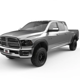 EGR BLF2044 - Baseline Standard Look Fender Flare Set For 09-18 Ram 1500|10-18 Ram 2500 / 3500