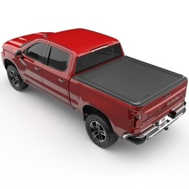 EGR RT039603ML - Rolltrac Manual Retractable Bed Cover For 19-25 GM Silverado / Sierra 1500