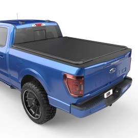 EGR RT040032ML - Rolltrac Manual Retractable Bed Cover For 15-25 Ford F-150