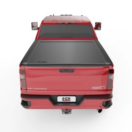 EGR RT040035ML - Rolltrac Manual Retractable Bed Cover For 20-25 GM Silverado / Sierra 2500 / 3500 HD