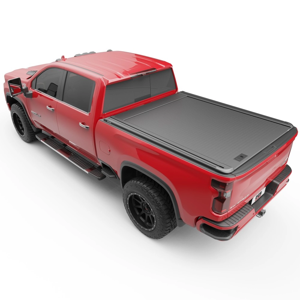EGR RT040035ML - Rolltrac Manual Retractable Bed Cover For 20-25 GM Silverado / Sierra 2500 / 3500 HD