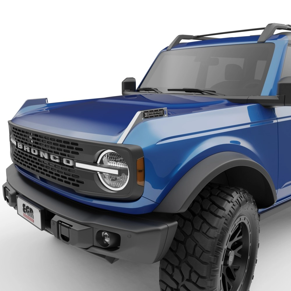 EGR VSLBR0001 - Raw VSL Series Side LED Lights For 21-25 Ford Bronco