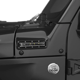 EGR VSLJP0189 - Black VSL Series Side LED Lights For 18-25 Wrangler|20-25 Gladiator