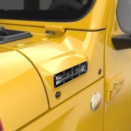 EGR VSLJP0900 - HellaYella Yellow VSL Series Side LED Lights For 18-25 Wrangler|20-25 Gladiator