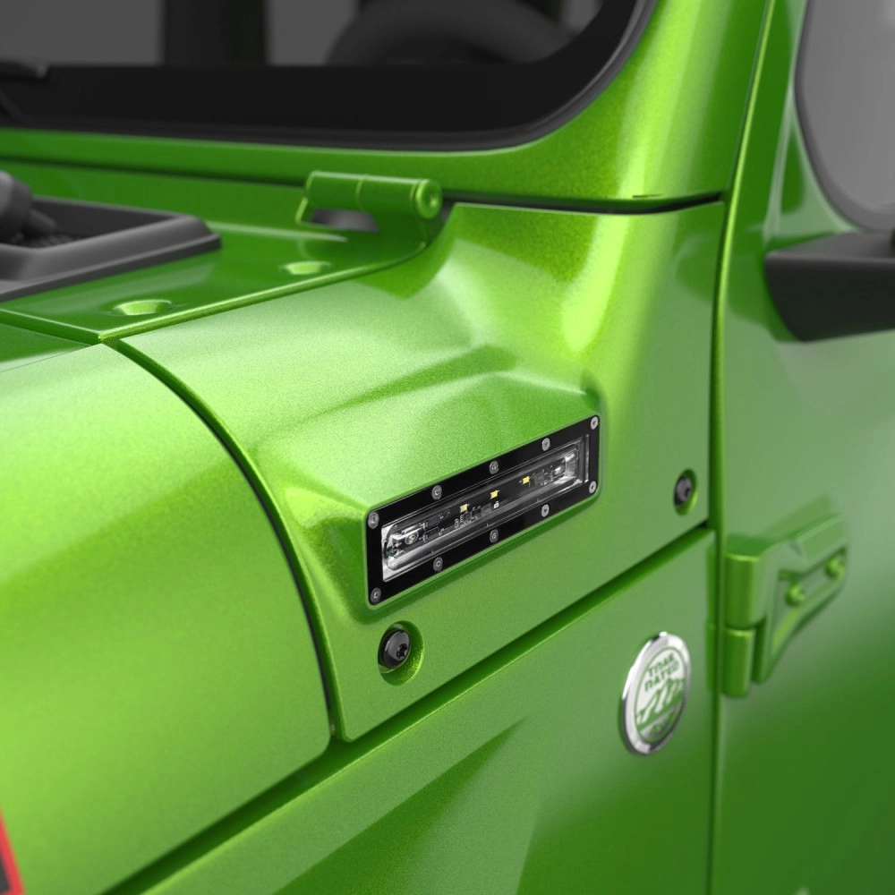 EGR VSLJP0902-C - Mojito Green VSL Series Side LED Lights For 18-25 Wrangler|20-25 Gladiator
