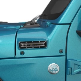 EGR VSLJP0904-C - Bikini Blue VSL Series Side LED Lights For 18-25 Wrangler|20-25 Gladiator