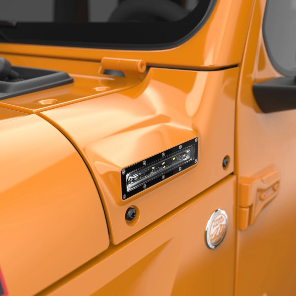 EGR VSLJP1003-C - Nacho VSL Series Side LED Lights For 18-25 Wrangler|20-25 Gladiator