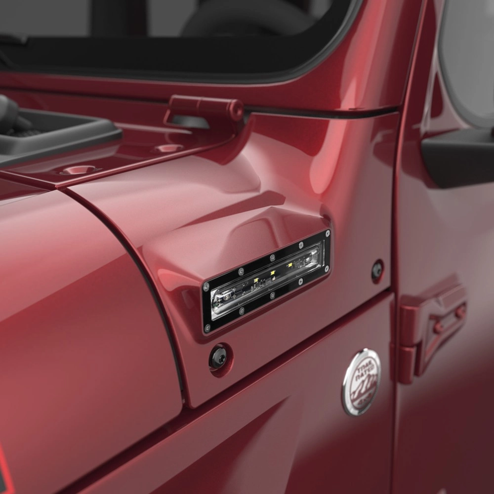 EGR VSLJP1006-C - Snazzberry VSL Series Side LED Lights For 18-25 Wrangler|20-25 Gladiator