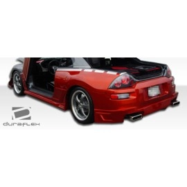 Duraflex 100120 - Blits Side Skirts Rocker Panels For 2000-2005 Mitsubishi Eclipse - 2 Piece
