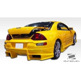 Duraflex 100117 - Bomber Side Skirts Rocker Panels For 2000-2005 Mitsubishi Eclipse - 2 Piece