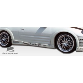Duraflex 100126 - Shine Side Skirts Rocker Panels For 2000-2005 Mitsubishi Eclipse - 2 Piece