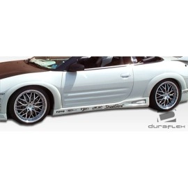 Duraflex 100126 - Shine Side Skirts Rocker Panels For 2000-2005 Mitsubishi Eclipse - 2 Piece