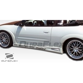 Duraflex 100126 - Shine Side Skirts Rocker Panels For 2000-2005 Mitsubishi Eclipse - 2 Piece