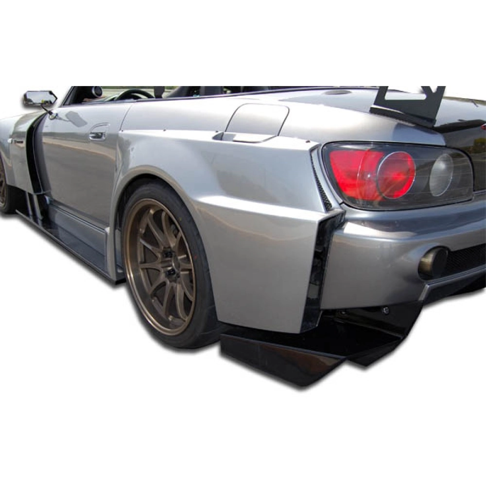 Duraflex 106027 - AM-S Wide Body Rear Fender Flares For 2000-2009 Honda S2000 - 2 Piece