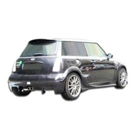 Duraflex 100361 - Vader Rear Bumper Cover For 2002-2006 MINI Cooper | 2005-2008 Convertible R52 - 1 Piece