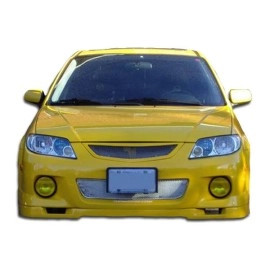 Duraflex 100374 - Speedzone Front Lip Under Spoiler Air Dam For 2001-2003 Mazda Protege - 1 Piece
