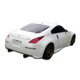 Duraflex 100496 - N-1 Rear Add Ons Spat Bumper Extensions For 2003-2008 Nissan 350Z - 2 Piece