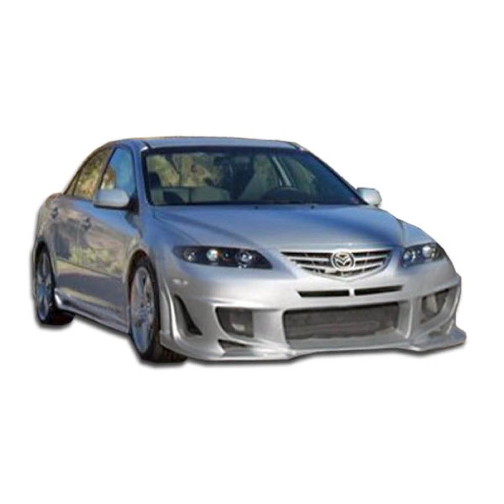 Duraflex 103304 - Bomber Front Bumper Cover For 2003-2008 Mazda 6 - 1 Piece