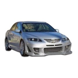 Duraflex 103304 - Bomber Front Bumper Cover For 2003-2008 Mazda 6 - 1 Piece