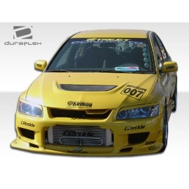 Duraflex 100484 - C-1 Front Bumper Cover For 2003-2006 Mitsubishi Evolution - 1 Piece