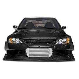 Duraflex 107211 - VT-X Wide Body Front Bumper Cover For 2003-2006 Mitsubishi Evolution - 1 Piece