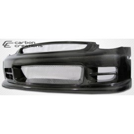 Carbon Creations 102805 - TS-1 Front Bumper Cover For 2003-2007 Infiniti G Coupe - 1 Piece