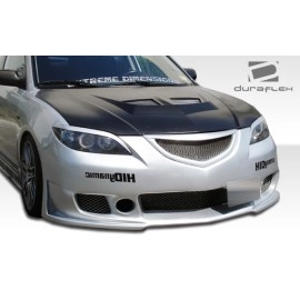Duraflex 100562 - B-2 Front Bumper Cover For 2004-2009 Mazda 3 - 1 Piece