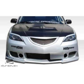 Duraflex 100562 - B-2 Front Bumper Cover For 2004-2009 Mazda 3 - 1 Piece