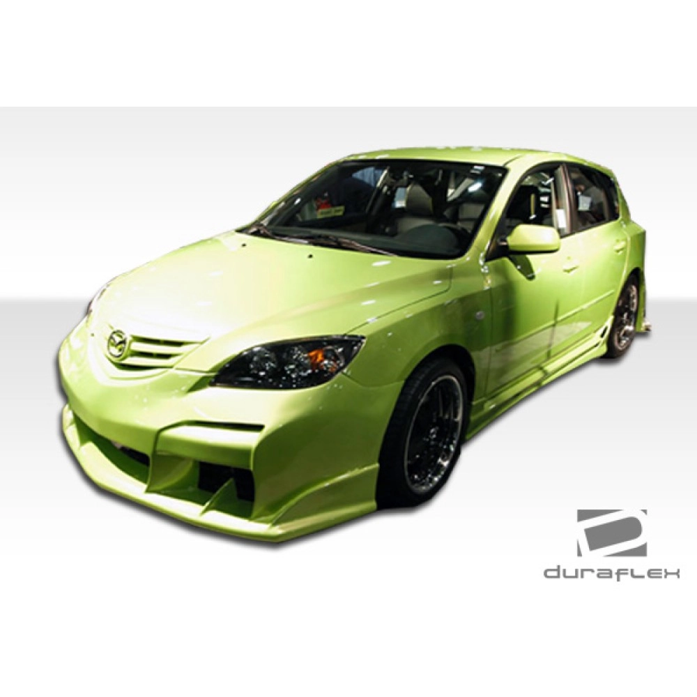 Duraflex 110607 - Raven Body Kit For 2004-2008 Mazda Mazda 3 HB - 4 Piece