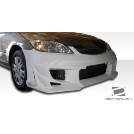Duraflex 100557 - Bomber Front Bumper Cover For 2004-2005 Honda Civic - 1 Piece