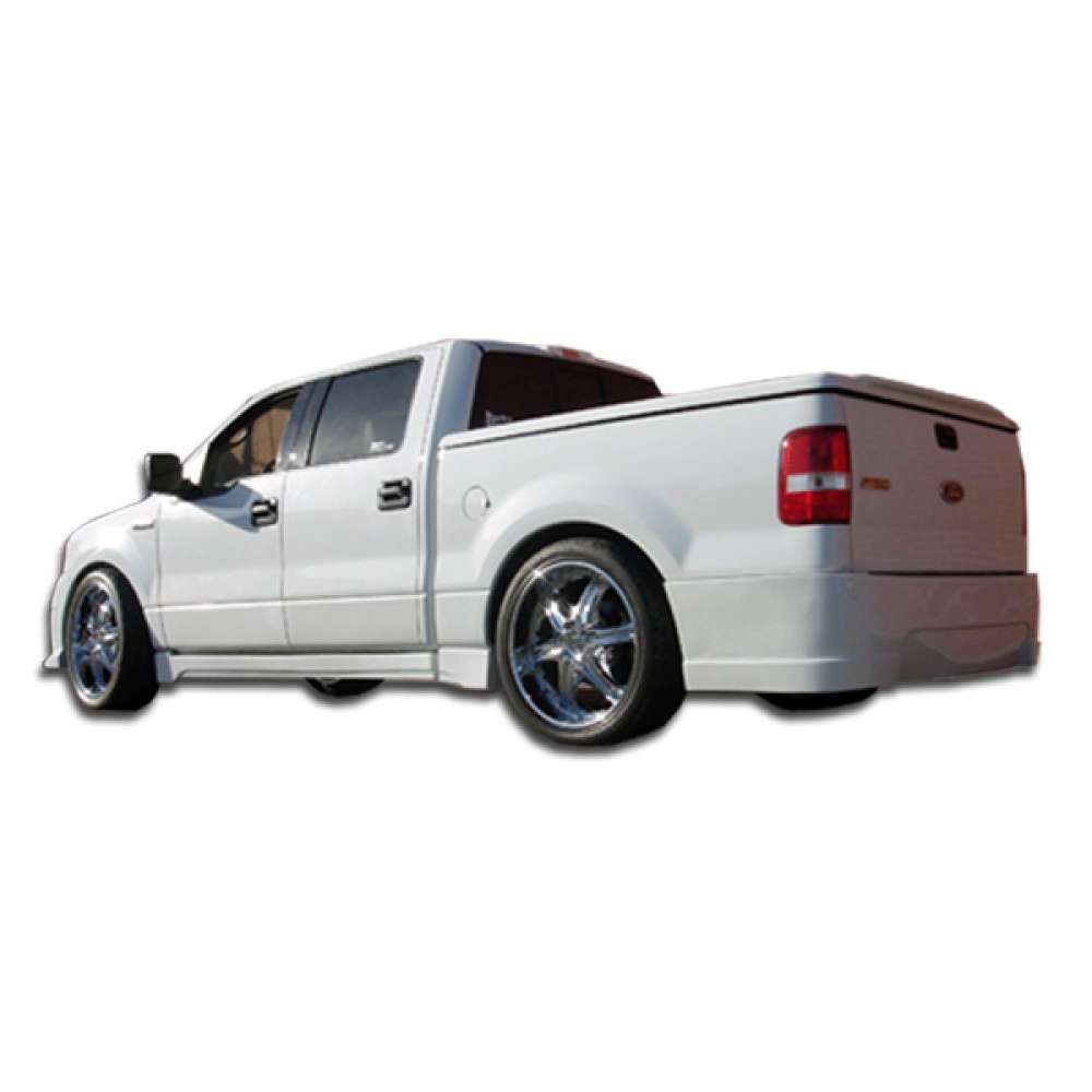 Duraflex 102262 - Platinum Rear Bumper Cover For 2004-2008 Ford F150 - 1 Piece
