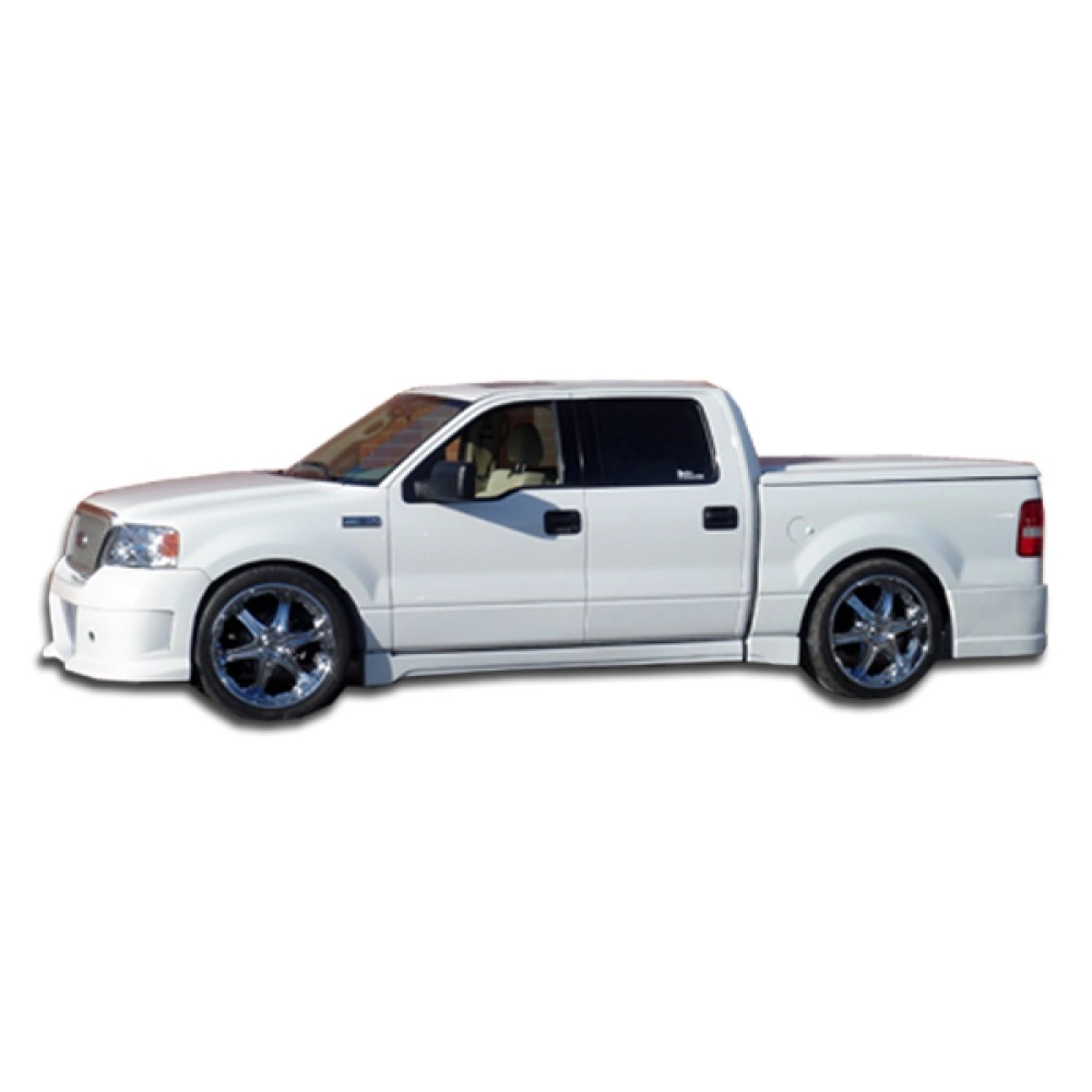 Duraflex 102261 - Platinum Side Skirts Rocker Panels For 2004-2008 Ford F150 - 4 Piece
