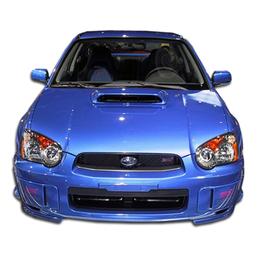 Duraflex 103186 - STI Look Front Bumper Cover For 2004-2005 Subaru Impreza - 1 Piece