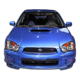 Duraflex 103186 - STI Look Front Bumper Cover For 2004-2005 Subaru Impreza - 1 Piece