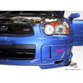 Duraflex 103186 - STI Look Front Bumper Cover For 2004-2005 Subaru Impreza - 1 Piece