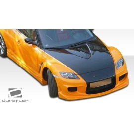 Duraflex 104474 - I-Spec Front Bumper Cover For 2004-2008 Mazda RX8 - 1 Piece
