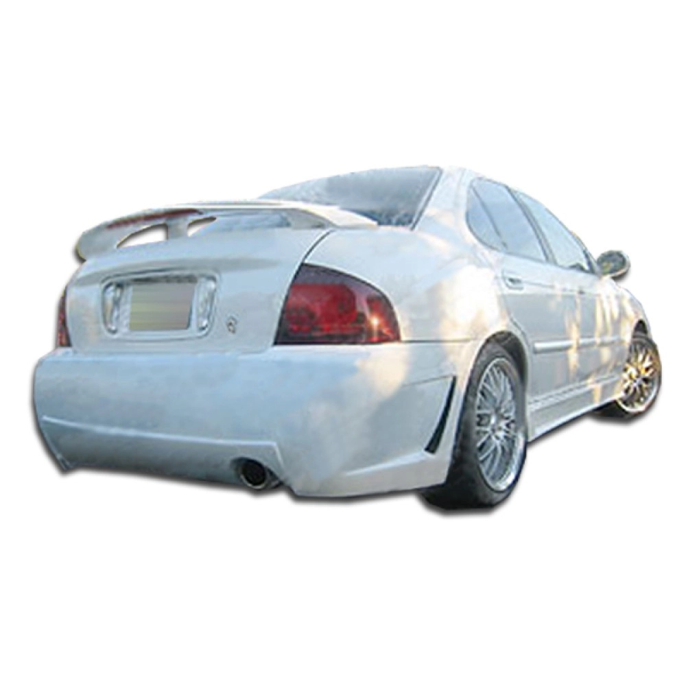 Duraflex 103315 - B-2 Rear Bumper Cover For 2004-2006 Nissan Sentra - 1 Piece