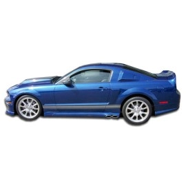 Duraflex 104921 - CVX Side Skirts Rocker Panels For 2005-2014 Ford Mustang - 2 Piece