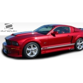 Duraflex 104921 - CVX Side Skirts Rocker Panels For 2005-2014 Ford Mustang - 2 Piece