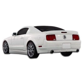 Duraflex 104367 - Racer 2 Side Skirts Rocker Panels For 2005-2014 Ford Mustang - 2 Piece