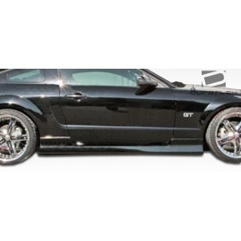 Duraflex 104297 - Stallion Side Skirts Rocker Panels For 2005-2014 Ford Mustang - 2 Piece