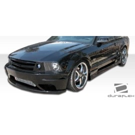 Duraflex 104297 - Stallion Side Skirts Rocker Panels For 2005-2014 Ford Mustang - 2 Piece