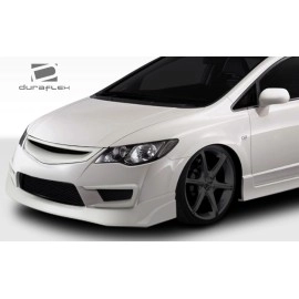 Duraflex 107742 - JDM Type JS Type R Conversion Front Lip Under Spoiler Air Dam For 2006-2011 Honda Civic - 1 Piece