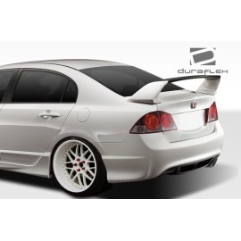 Duraflex 108071 - Type R Rear End Conversion Kit For 2006-2011 Honda Civic 4DR - 3 Piece