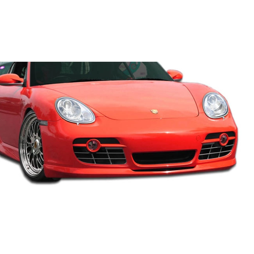 Duraflex 107260 - Eros Version 2 Front Lip Under Spoiler Air Dam For 2006-2008 Porsche Cayman - 1 Piece